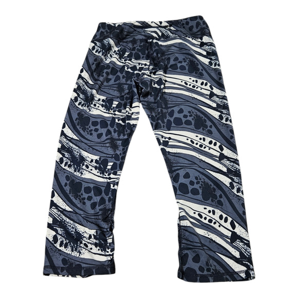 Kyodan Medium Multicolor Cropped Leggings - Picture 1 of 7